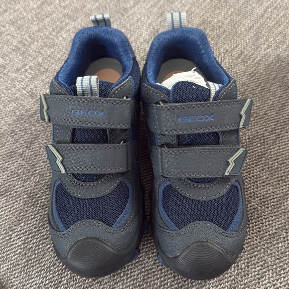 Geox Boy's Buller Mesh Low Top Sneakers Toddler Kids 10.5US 28EU New - Picture 8 of 14